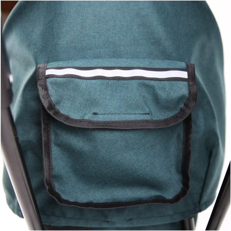 Sanki z pchaczem i oparciem teo&gigi ALL SEASONS z kółkami, podnóżkami i mufką #530