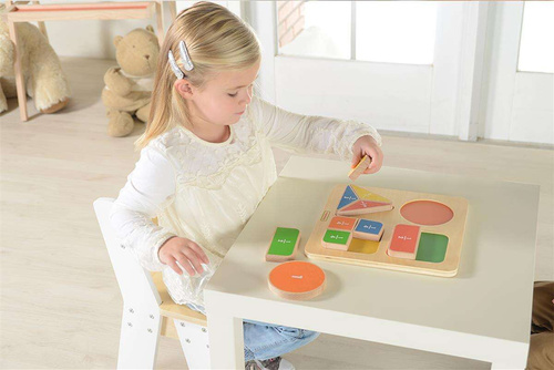 Matematyczna Tabliczka Edukacyjna Dzielenie Ułamki Masterkidz