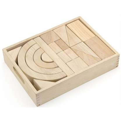 Drewniane klocki Viga Toys 42 elementy