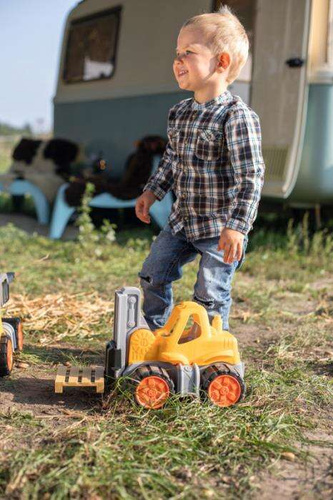 Wózek Widłowy Power Worker Samochód Plac Budowy BIG