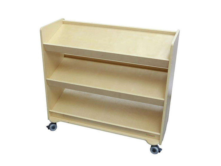 MASTERKIDZ Regał na Kółka - 3 Półki Na Akcesoria Do Tablicy STEM