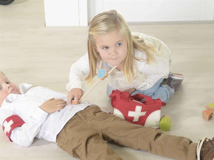 Mój Pierwszy Zestaw Małego Lekarza Masterkidz + Torba