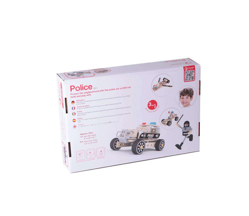 Kreatywny Zestaw Policja 3w1 Classic World