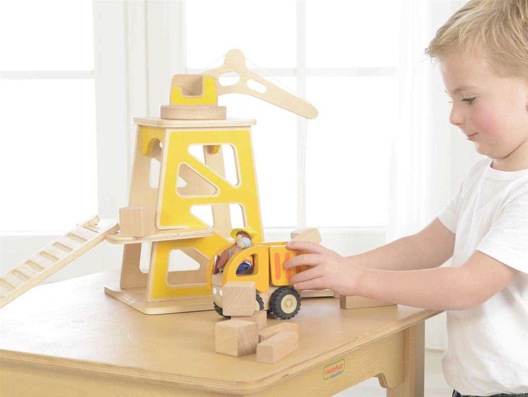 Plac Budowy Makieta Drewniana Masterkidz