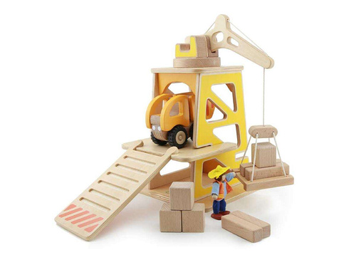 Plac Budowy Makieta Drewniana Masterkidz