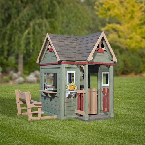Drewniany domek ogrodowy dla dzieci Victorian Inn Backyard Discovery