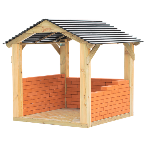 CLASSIC WORLD EDU Mega Klocki Konstrukcyjne Cegiełki EVA Miękkie do Budowania 55 szt.