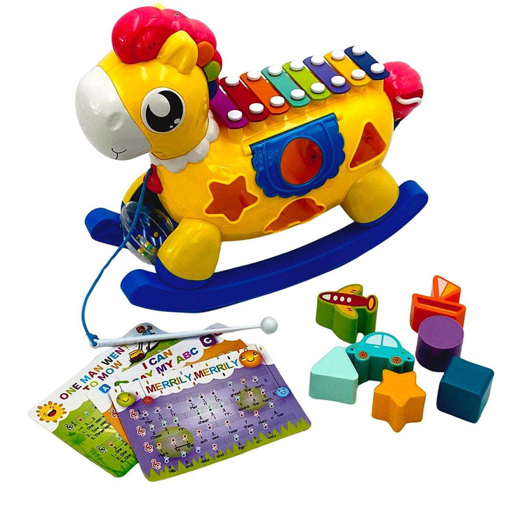 WOOPIE BABY Konik Interaktywny Cymbałki 8w1