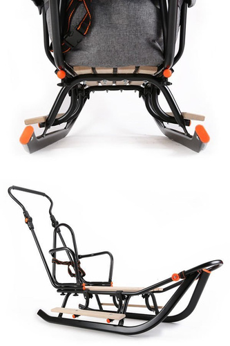 Sanki dziecięce Teo&Gigi All-Seasons z oświetleniem led #520S