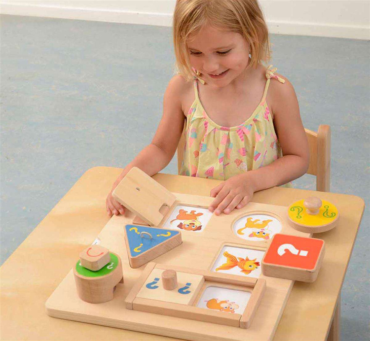 MASTERKIDZ Tablica Edukacyjna Zapamiętywanie Nauka Montessori