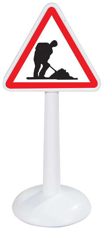 WOOPIE Zestaw Edukacyjny Mini Znaków Drogowych 16 el. + Samochodzik