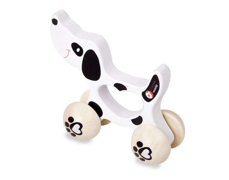 Pchanka Drewniana Piesek Dalmatyńczyk Classic World