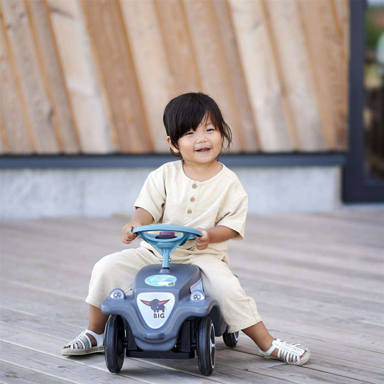 BIG Jeździk Bobby Car Classic Eco z Klaksonem Szary