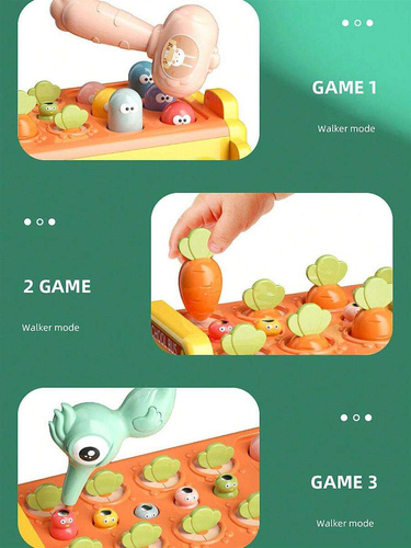 WOOPIE BABY Interaktywny Autobus Edukacyjny 6w1 Młoteczek Cymbałki +18 m