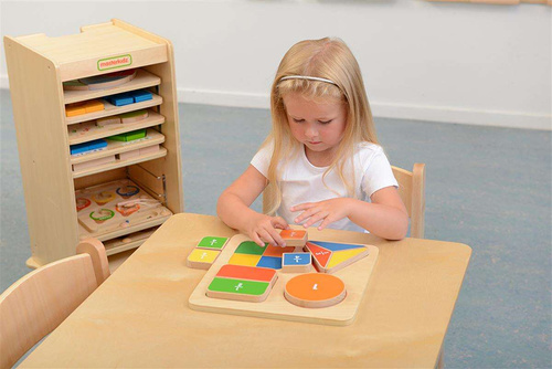 Matematyczna Tabliczka Edukacyjna Dzielenie Ułamki Masterkidz