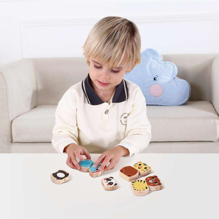 TOOKY TOY Box Pudełko XXL Montessori Edukacyjne 7w1 Sensoryczne 19-21 Mies.