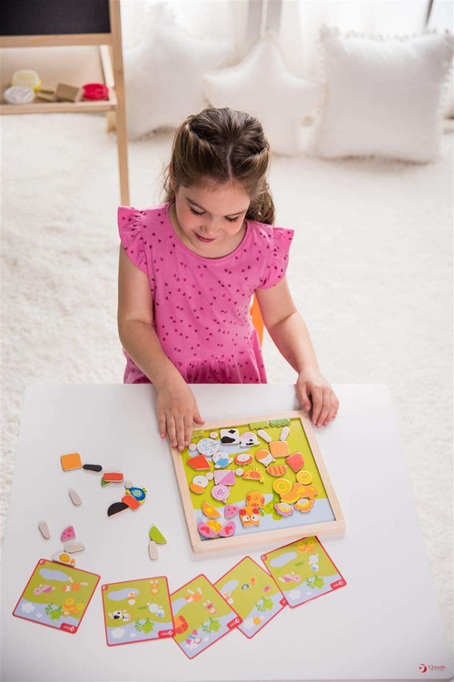 Układanka Magnetyczna Zwierzęta Farma Classic World