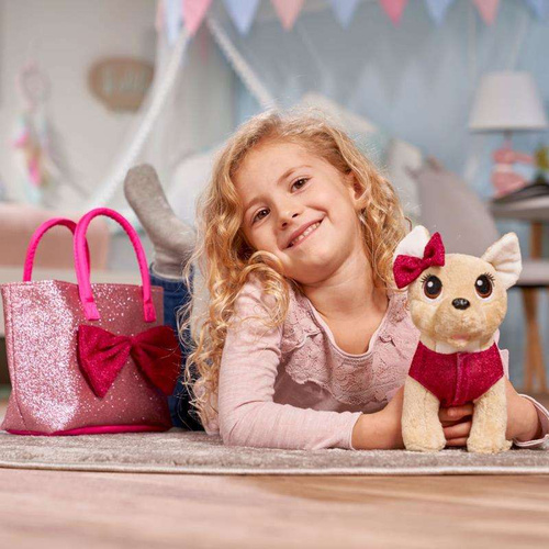 SIMBA Chi Chi Love Piesek Kokardy Blask