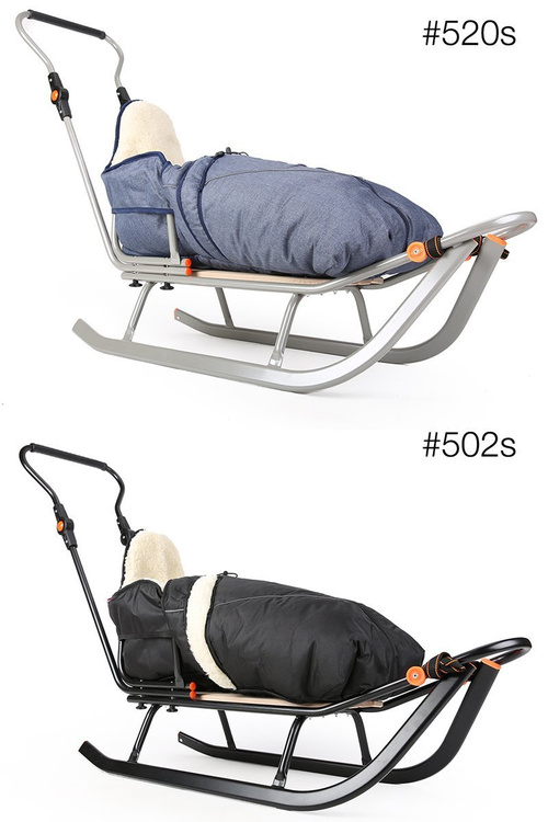 Sanki dziecięce Teo&Gigi All-Seasons z oświetleniem led #502S