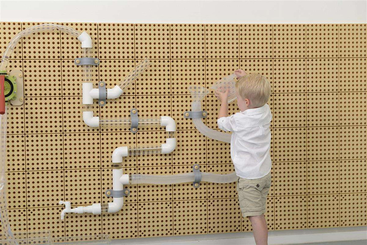 Zestaw Hydrauliczny Do Budowania Systemów Rur - Tablica Naukowo-Kreatywna Masterkidz STEM