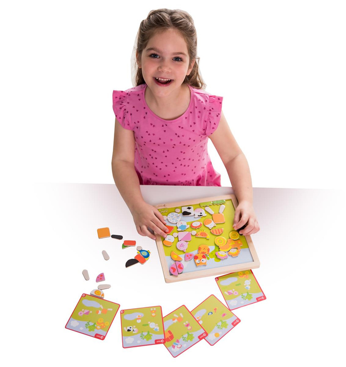 Układanka Magnetyczna Zwierzęta Farma Classic World