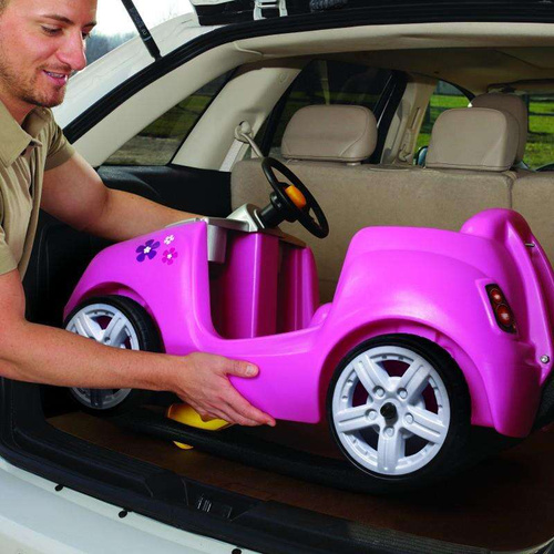 STEP2 Whister Ride II Buggy Samochód Jeżdzik Różowy