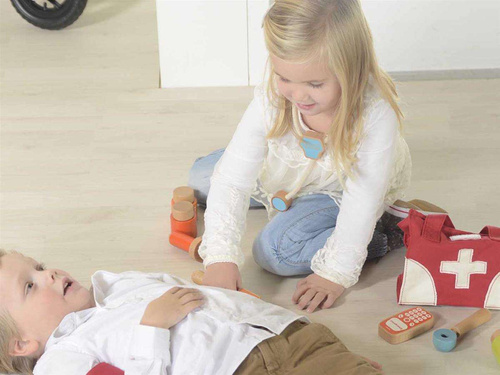 Mój Pierwszy Zestaw Małego Lekarza Masterkidz + Torba