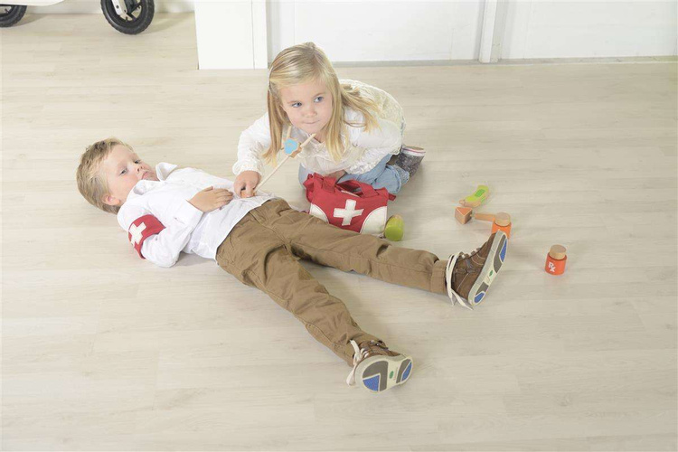 Mój Pierwszy Zestaw Małego Lekarza Masterkidz + Torba