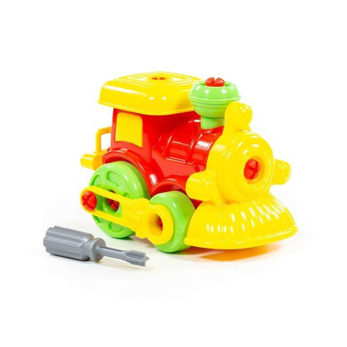 Wader QT Kolorowa Lokomotywa Ze Śrubokrętem 25el.