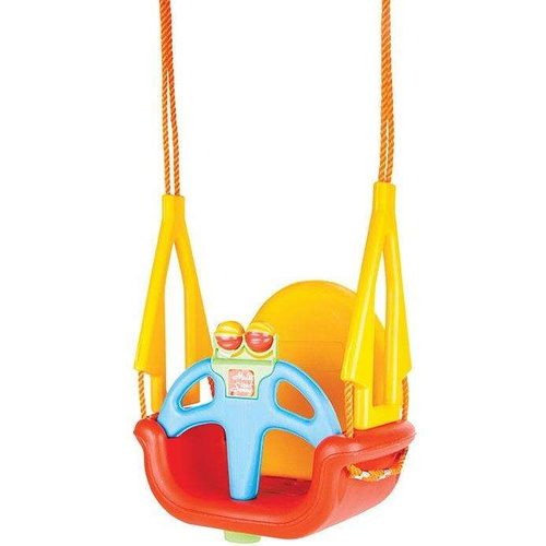 WOOPIE Huśtawka 3w1 Czerwona