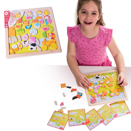 Układanka Magnetyczna Zwierzęta Farma Classic World