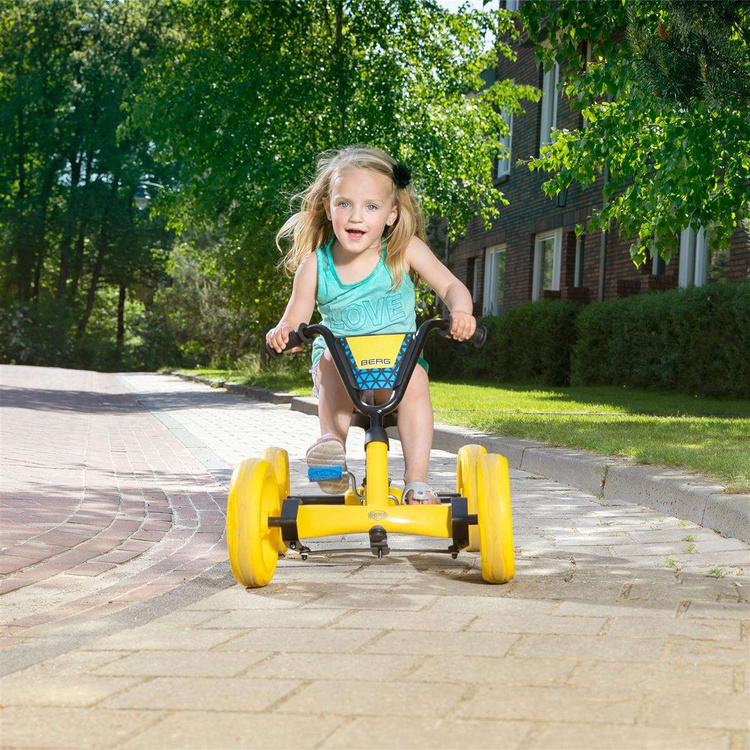 BERG Gokart na pedały Buzzy BSX Ciche koła 2-5 lat do 30 kg