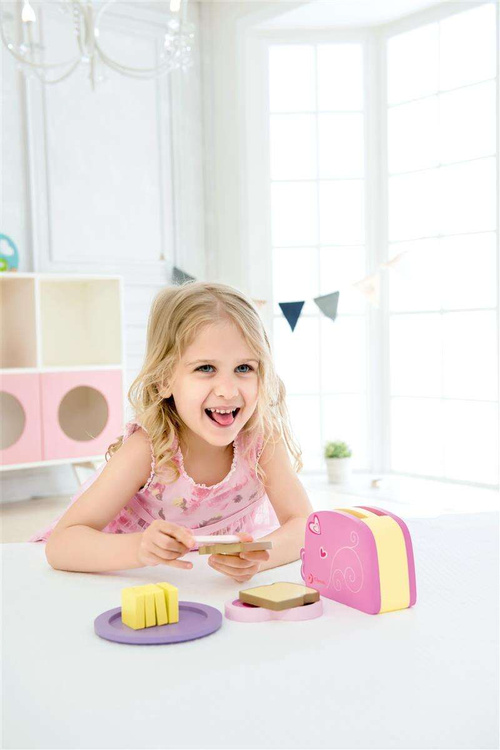 Zabawka Toster i Zestaw Śniadaniowy Classic World