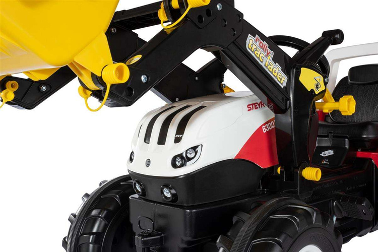 Rolly Toys Traktor rollyFarmtrac Steyr 6300 Terrus CVT z Łyżką na Pedały
