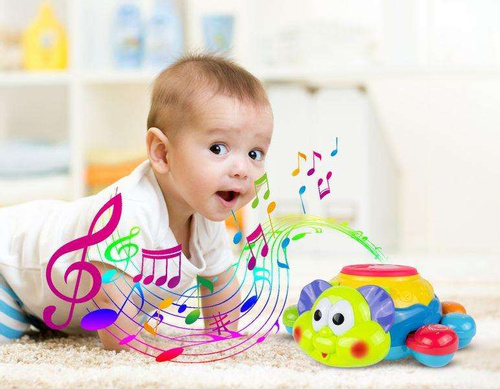 WOOPIE Zabawka Interaktywna do Raczkowania Biedronka