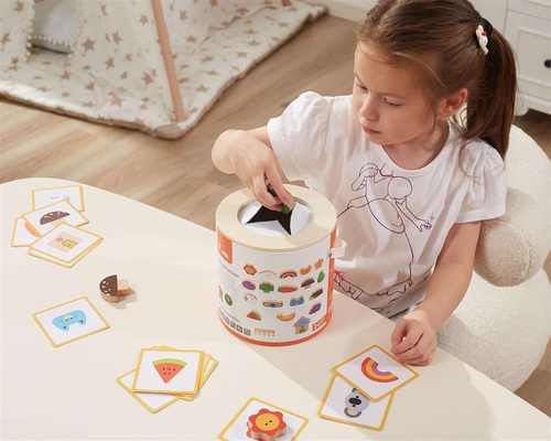 Viga Drewniana Gra W Ciemno Losowanie Wzorów