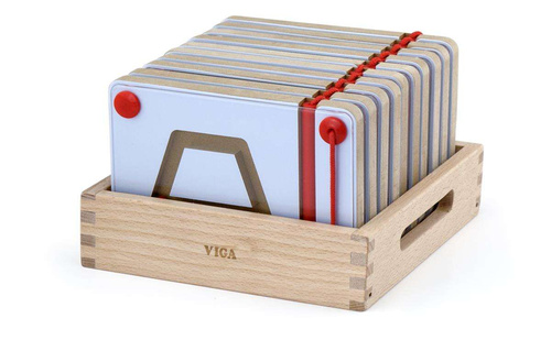 Tabliczki Magnetyczne Nauka Rysowania Figury Geometryczne Viga Toys