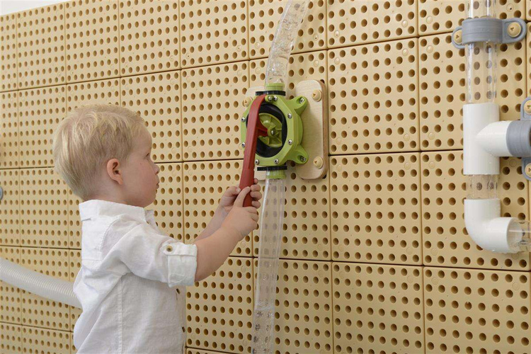 Zestaw Hydrauliczny Do Budowania Systemów Rur - Tablica Naukowo-Kreatywna Masterkidz STEM