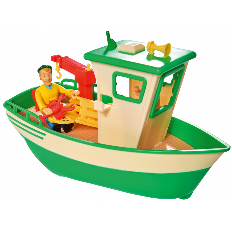 Simba Strażak Sam Rybacka Łódź Kuter Charliego Akcesoria