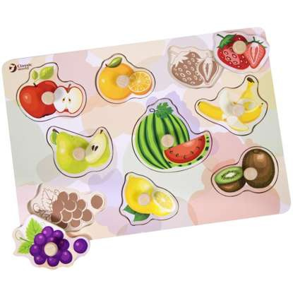 Układanka Puzzle Pinezkowe Owoce Classic World