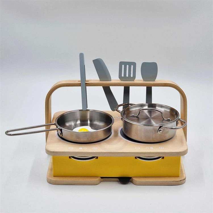 CLASSIC WORLD Drewniana Kuchnia Stołowa 2w1