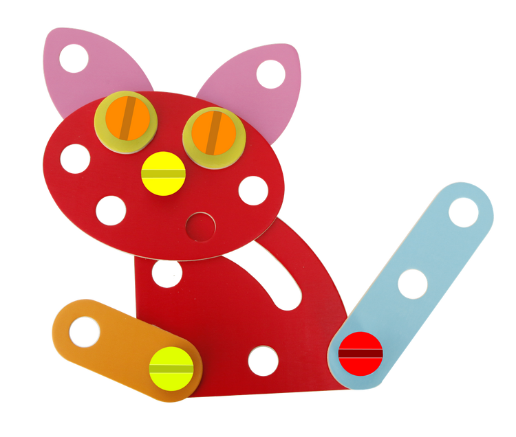 Super Zestaw konstrukcyjny 51 elementów Classic World