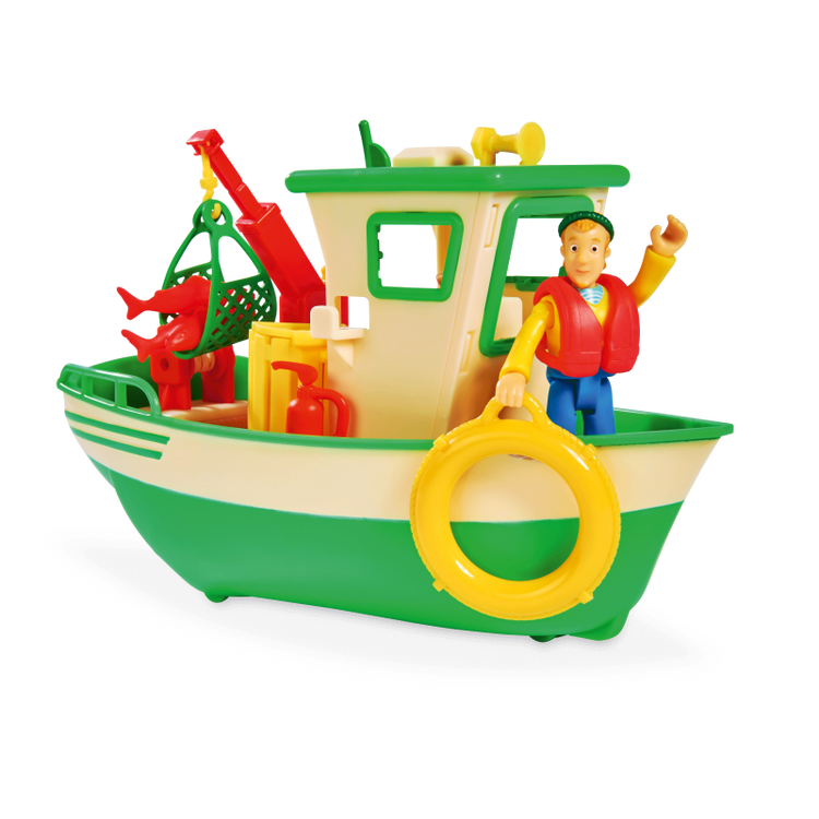 Simba Strażak Sam Rybacka Łódź Kuter Charliego Akcesoria