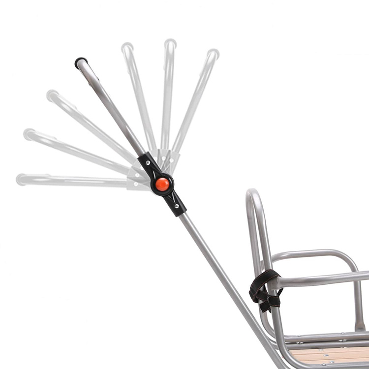 Sanki dziecięce teo&gigi ALL SEASONS z kółkami, podnóżkami i mufką  #510