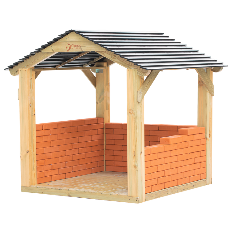 CLASSIC WORLD EDU Mega Klocki Konstrukcyjne Cegiełki EVA Miękkie do Budowania 55 szt.