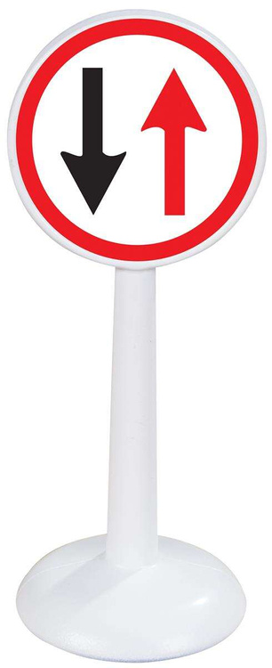 WOOPIE Zestaw Edukacyjny Mini Znaków Drogowych 16 el. + Samochodzik