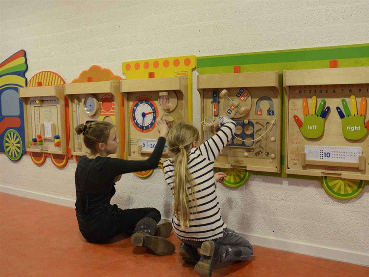 MASTERKIDZ System Do Montażu 5 Tablic Masterkidz Flex - Pociąg