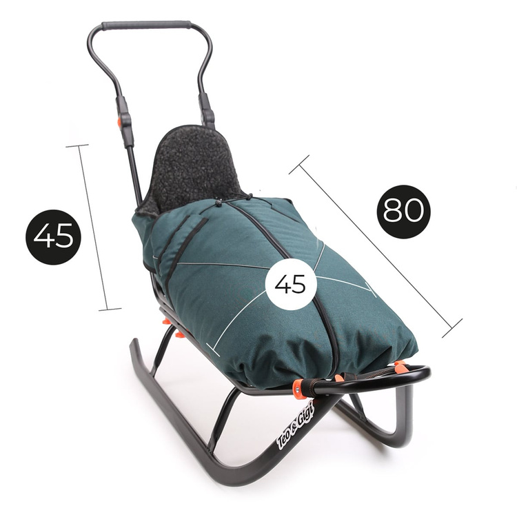 Sanki z pchaczem i oparciem teo&gigi ALL SEASONS #530X