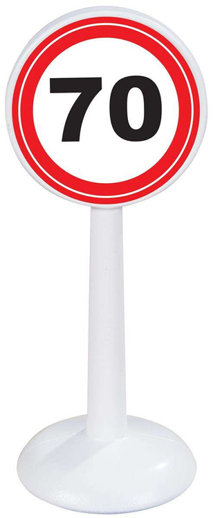 WOOPIE Zestaw Edukacyjny Mini Znaków Drogowych 16 el. + Samochodzik