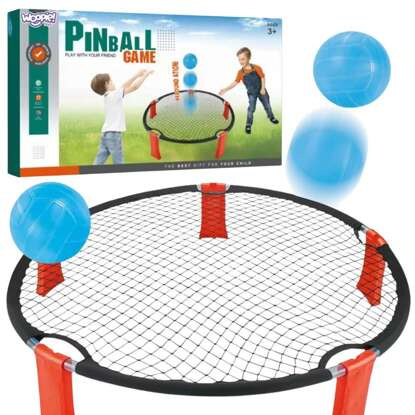 WOOPIE Smash Ball Gra Zręcznościowa Trampolina 2 Piłki Pompka